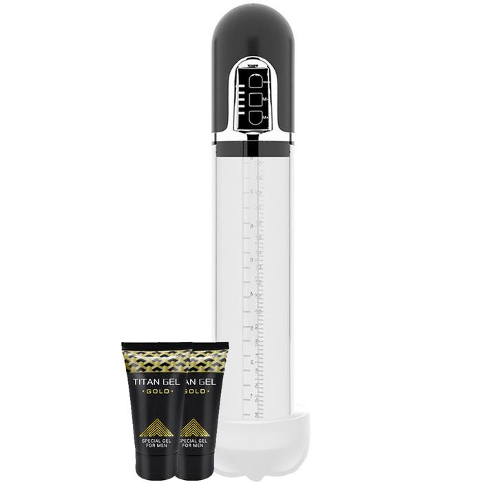 Lovetoy Maximizer Worx VX5 Güçlü Otomaik Penis Pompası ve 2 Titan Jel Gold