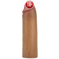 Lovetoy Nature Extender Penis Sleeve Platinum Silikon Gerçek Doku Penis Kılıfı LV4211B