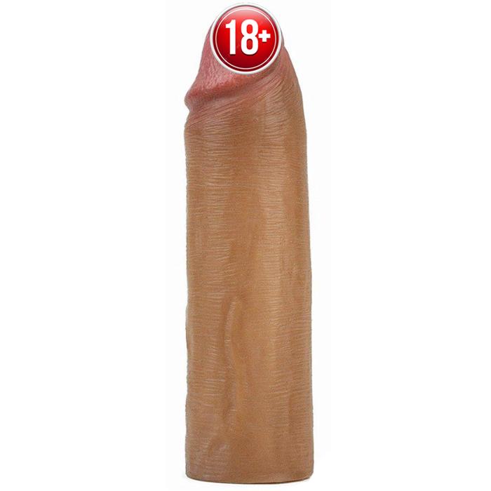 Lovetoy Nature Extender Penis Sleeve Platinum Silikon Gerçek Doku Penis Kılıfı LV4211B
