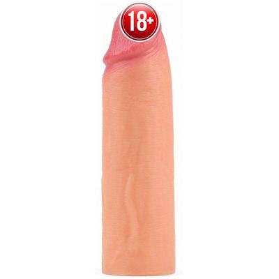 Lovetoy Nature Extender Penis Sleeve Platinum Silikon Gerçek Doku Penis Kılıfı LV4211