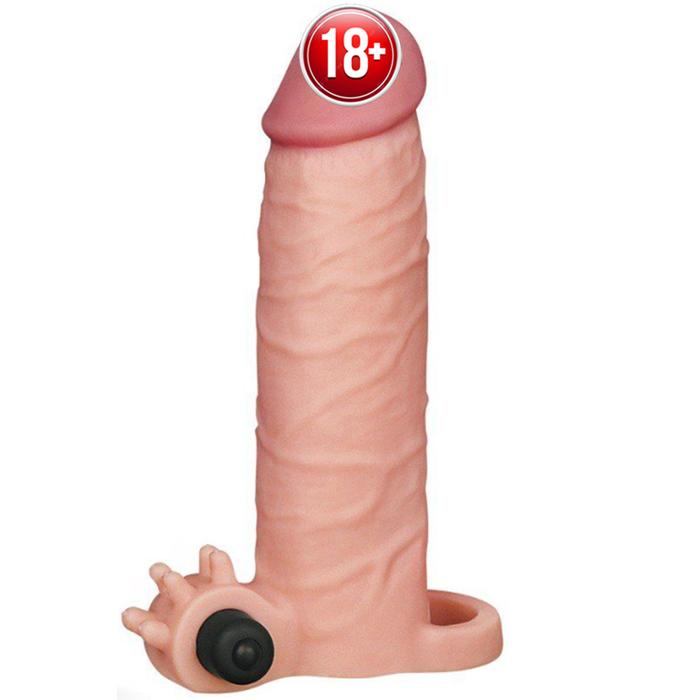 Lovetoy Pleasure X-Tender Vibrating Sleeve Titreşimli Penis Kılıfı LV1061