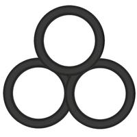 Lovetoy Power Plus Soft Silicone Snug Ring Penis Halkası Seti LV443001