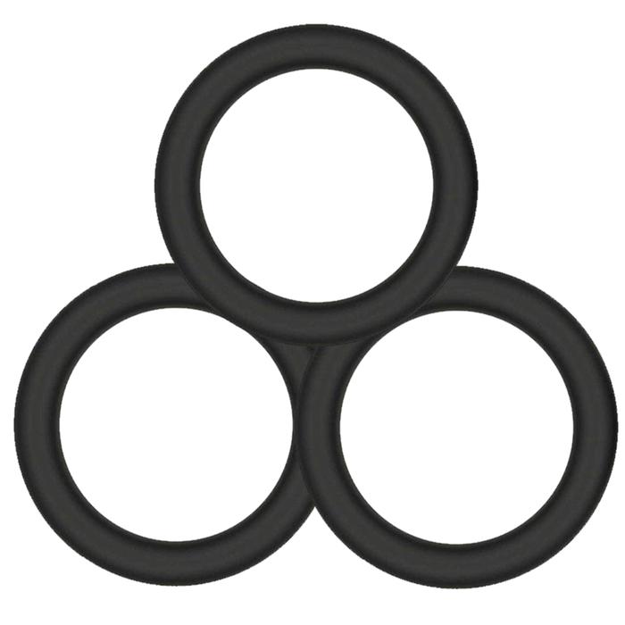Lovetoy Power Plus Soft Silicone Snug Ring Penis Halkası Seti LV443001