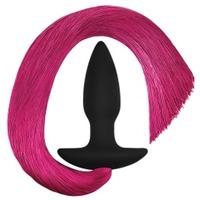 Lovetoy Silicone With Pony Tail Kuyruklu Anal Plug Kırmızı LV421001
