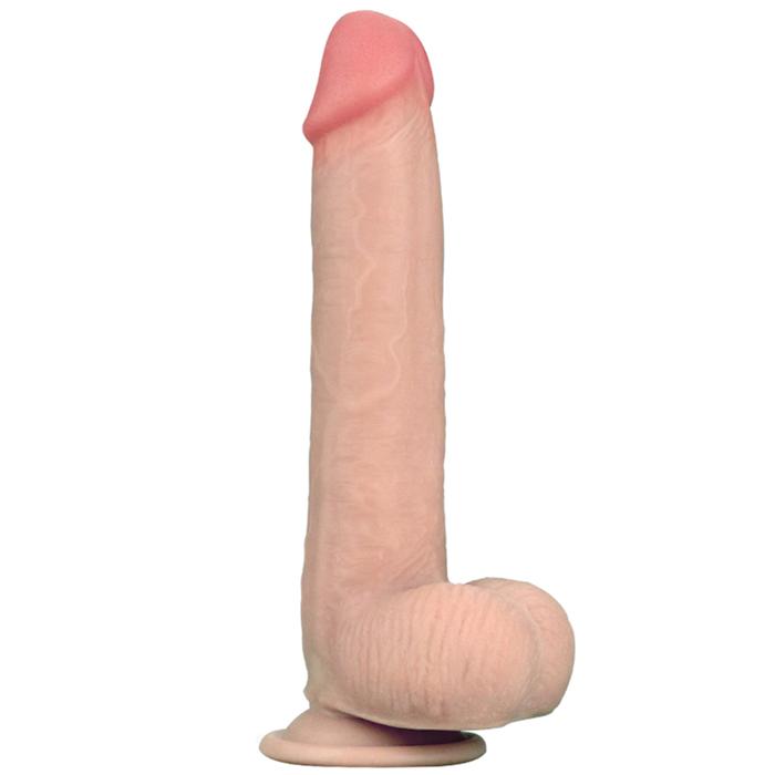 Lovetoy Sliding-Skin Dual Layered Dildo Deri Penetrasyon 23 cm Realistik Penis LV317003