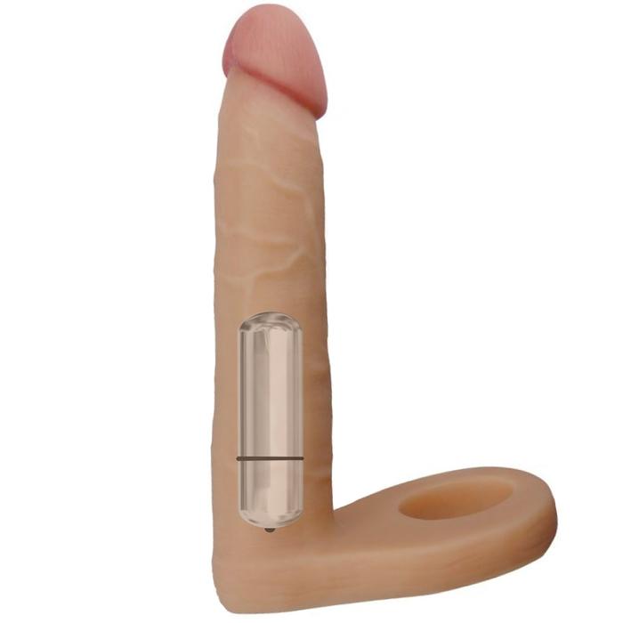 Lovetoy The Ultra Soft Double 15.8 cm Titreşimli Anal Penis LV1132