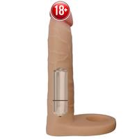 Lovetoy The Ultra Soft Double 17.8 cm Titreşimli Anal Penis LV1133