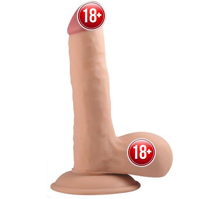 Lovetoy The Ultra Soft Dude Dildo 18 cm Realistik Penis LV1083