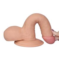 Lovetoy The Ultra Soft Dude Dildo 18 cm Realistik Penis LV1083