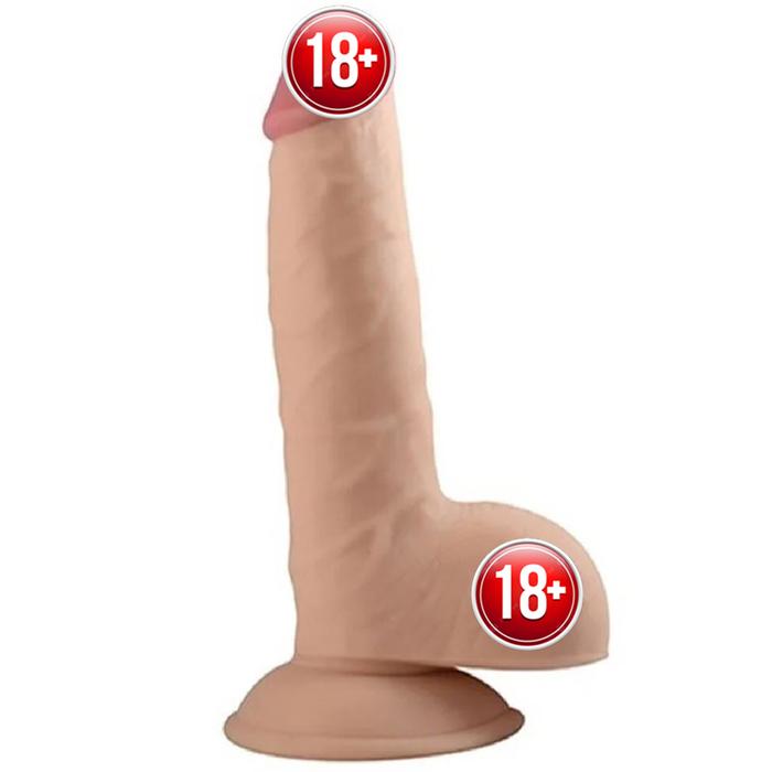 Lovetoy The Ultra Soft Dude Dildo 18 cm Realistik Penis LV1084