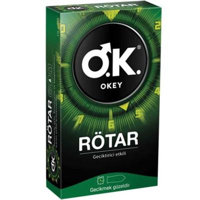 Okey Rötar 10'lu Prezervatif Kondom