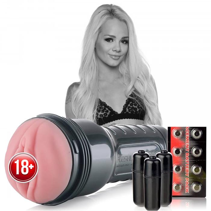 Original Fleshlight Vibro Pink Lady Touch Titreşimli Vajina Masturbator