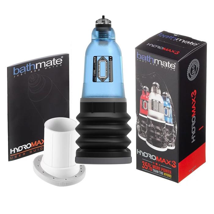 Orjinal Bathmate Hydromax 3 Blue Penis Pompası