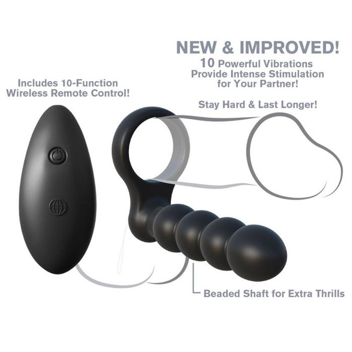 Pipedream Fantasy C-Ringz Remote Control Double Penetrator