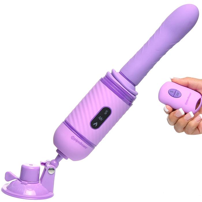 Pipedream Fantasy For Her Love Thrust-Her Silikon Şarj Edilebilir İtme Vibratörü