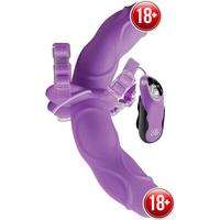 Pipedream Fetish Fantasy Elite Vibrating Double Delight Strap-On