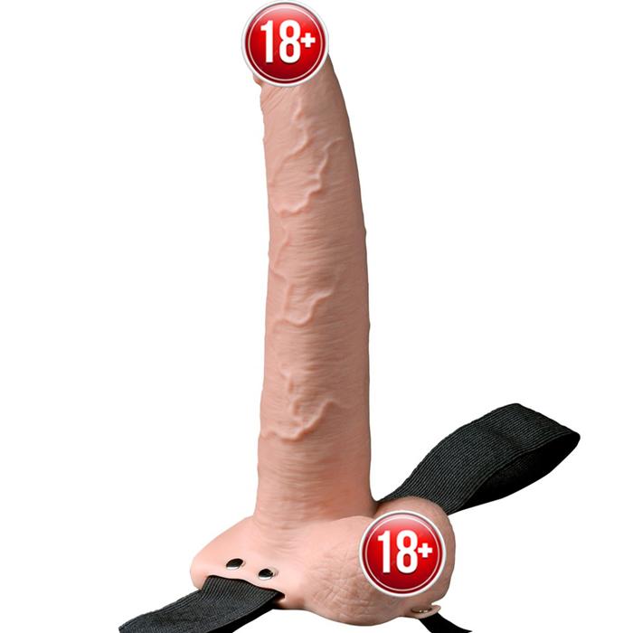 Pipedream Fetish Fantasy Series 9" Hollow Rechargeable Strap-On