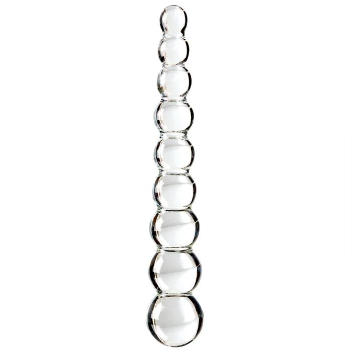 Pipedream İcicles No.2 Hand Blown Glass Massager Cam Dildo