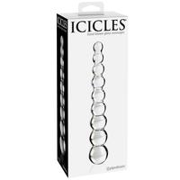 Pipedream İcicles No.2 Hand Blown Glass Massager Cam Dildo