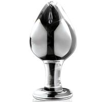 Pipedream İcicles No.25 Hand Blown Glass Massager Cam Dildo