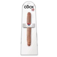 Pipedream King Cock 12'' Slim Double Dildo Caramel Çift Taraflı Penis