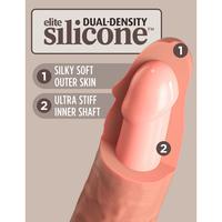 Pipedream King Cock Elite 7 İnch Dual Density Silicone Cock Realistik Penis