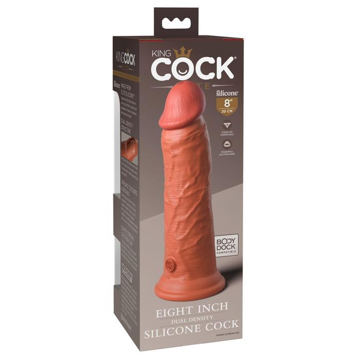 Pipedream King Cock Elite 8 İnch Dual Density Silicone Cock Realistik Penis