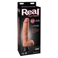 Pipedream Real Feel Deluxe No. 9 24 cm Vantuz Titreşimli Yapay Penis