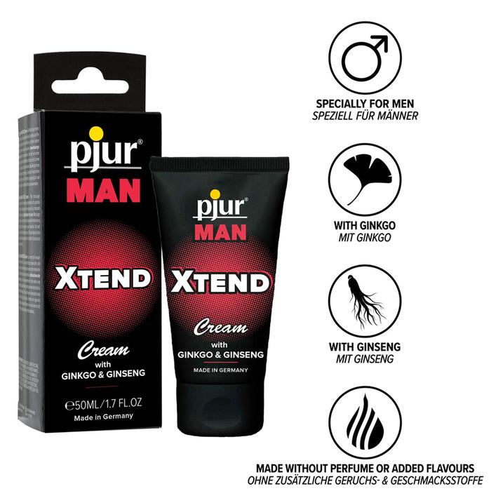 Pjur Man Xtend Ginko Ginseng Cream 50 ml Erkeklere Özel Krem