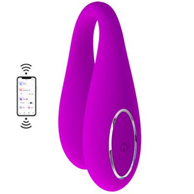 Pretty Love August Couples Massager Telefon Kontrollü Partner Vibratör BI-014582HP