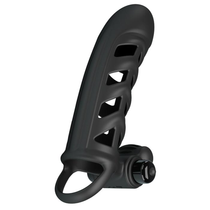 Pretty Love Penis Sleeve II Klitoris Uyarıcılı 10 Mod Penis Kılıfı BI-026237