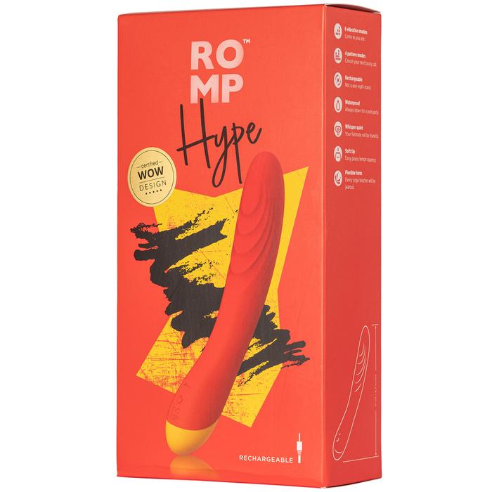 Romp Hype G-Spot Vibrator Red