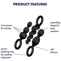 Satisfyer Booty Call Plugs Silikon Anal Set