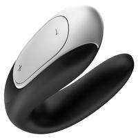 Satisfyer Double Fun Black Telefon Kontrollü Partner Vibratör