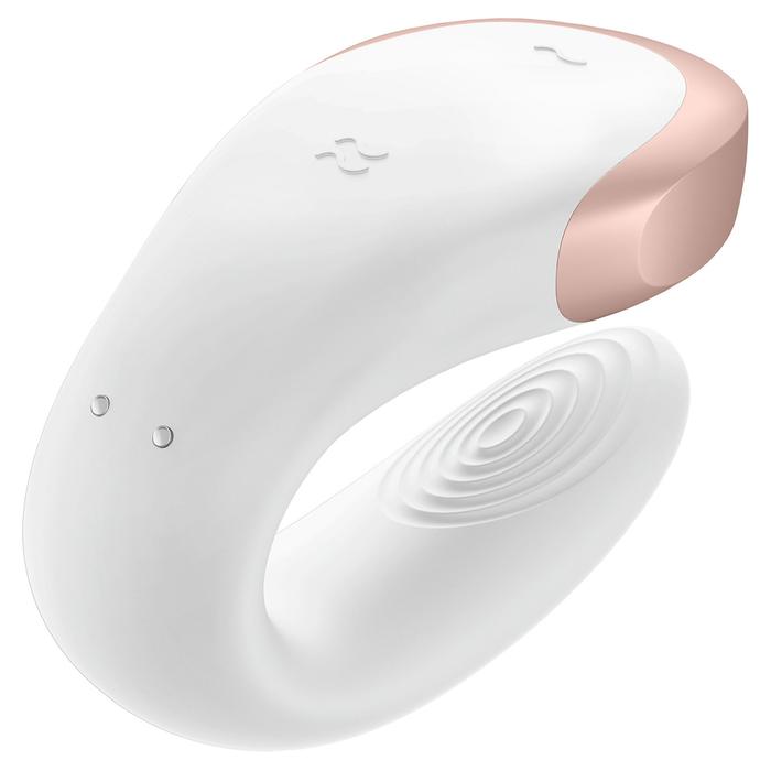 Satisfyer Double Love White Telefon Kontrollü Partner Vibratör