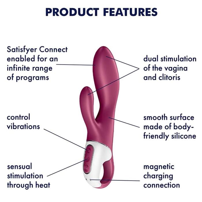Satisfyer Heated Affair G Spot Isıtmalı Vibrator Pink