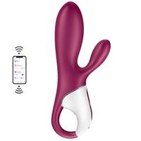 Satisfyer Hot Bunny Connect Telefon Kontrollü Isıtmalı Tavşan Vibratör