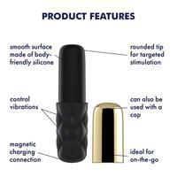Satisfyer Lovely Honey Chrome Klitoral Mini Vibratör