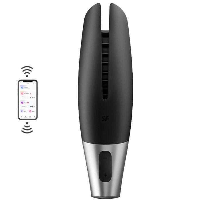 Satisfyer Men Vibration Power Masturbator Telefon Kontrollü Vajina