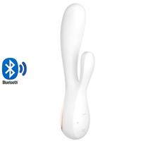 Satisfyer Mono Flex White G Stimülasyon Telefon Kontrol Rabbit Vibratör