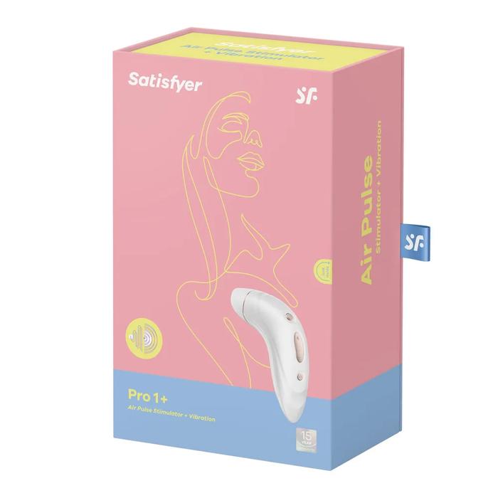 Satisfyer Pro 1 Plus Air Pulse Stimulator and Vibration Emiş Güçlü Vibratör