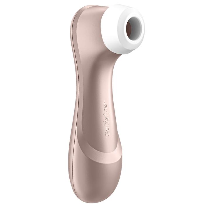 Satisfyer Pro 2 Air Pulse Sucking Vibe Klitoral Emiş Güçlü Vibratör-Gold
