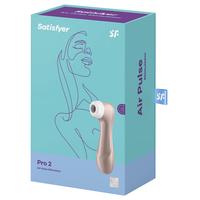 Satisfyer Pro 2 Air Pulse Sucking Vibe Klitoral Emiş Güçlü Vibratör-Gold