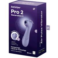 Satisfyer Pro 2 Generation 3 Telefon Kontrollü Emiş Vibratör-Lilac