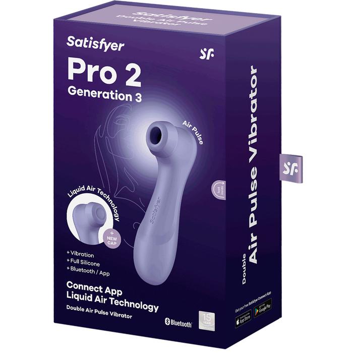 Satisfyer Pro 2 Generation 3 Telefon Kontrollü Emiş Vibratör-Lilac