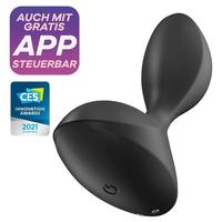 Satisfyer Sweet Seal Black Telefon Kontrollü Titreşimli Anal Plug