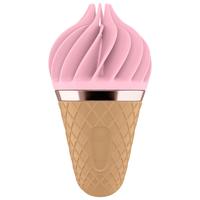 Satisfyer Sweet Treat Dönen Silikon Şarj Edilebilir Klitoral Vibratör-Pink