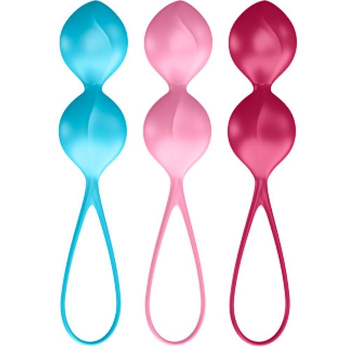 Satisfyer V Balls C03 Double V Balls Kegel Training 3 Pcs Set