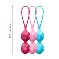 Satisfyer V Balls C03 Double V Balls Kegel Training 3 Pcs Set