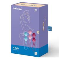 Satisfyer V Balls C03 Double V Balls Kegel Training 3 Pcs Set